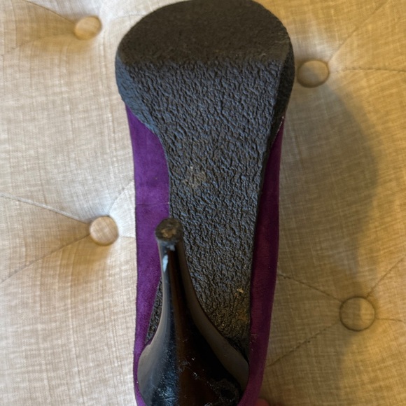 Enzo Angelini Purple Suede Women’s heels - Picture 10 of 11